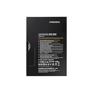 Накопичувач SSD 1ТB Samsung 980 M.2 2280 PCIe 3.0 x4 NVMe V-NAND MLC (MZ-V8V1T0BW)