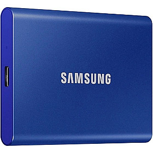 Накопичувач зовнішній SSD 2.5" USB 500GB Samsung T7 Indigo Blue (MU-PC500H/WW)
