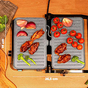 Гриль Cecotec Rock`nGrill 1500 Take & Clean Stone (CCTC-02994)