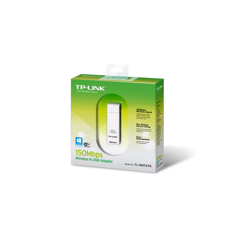 Бездротовий адаптер TP-Link TL-WN727N