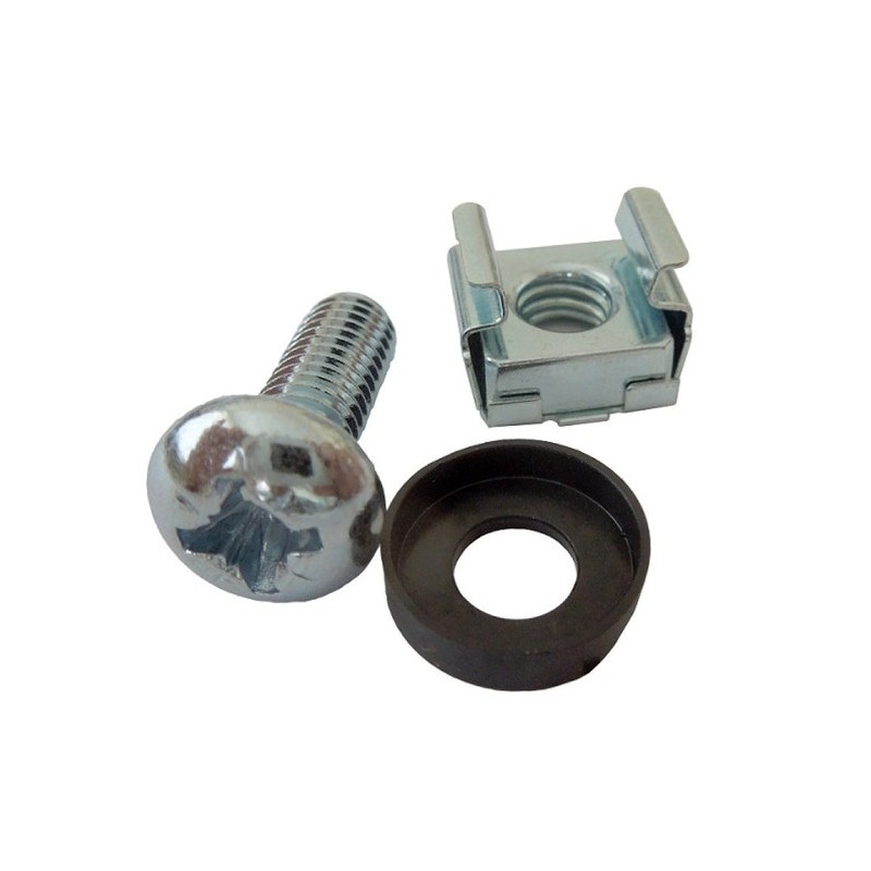 Комплект кріплень гвинт+гайка+шайба (комплект 4 шт.)