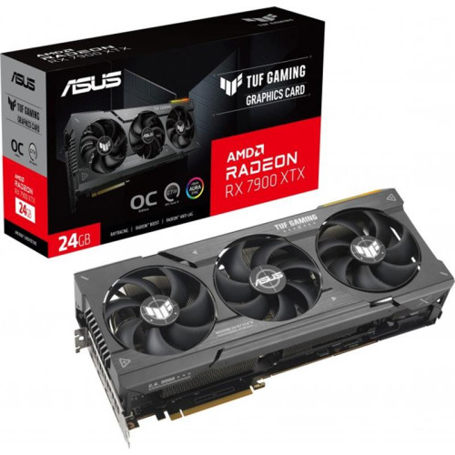 Відеокарта AMD Radeon RX 7900 XTX 24GB GDDR6 TUF Gaming OC Asus (TUF-RX7900XTX-O24G-GAMING)
