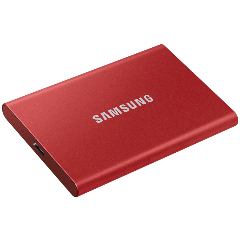 Накопичувач зовнішній SSD 2.5" USB 1.0TB Samsung T7 Red (MU-PC1T0R/WW)