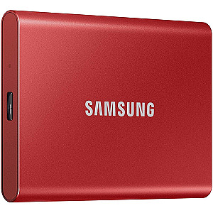 Накопичувач зовнішній SSD 2.5" USB 2.0TB Samsung T7 Red (MU-PC2T0R/WW)