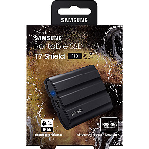 Накопичувач зовнішній SSD 2.5" USB 1.0TB Samsung T7 Shield Black (MU-PE1T0S/EU)