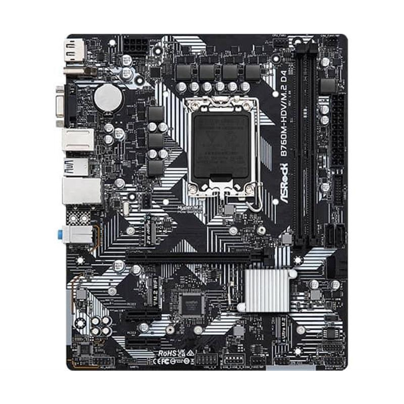 Материнська плата ASRock B760M-HDV/M.2 D4 Socket 1700