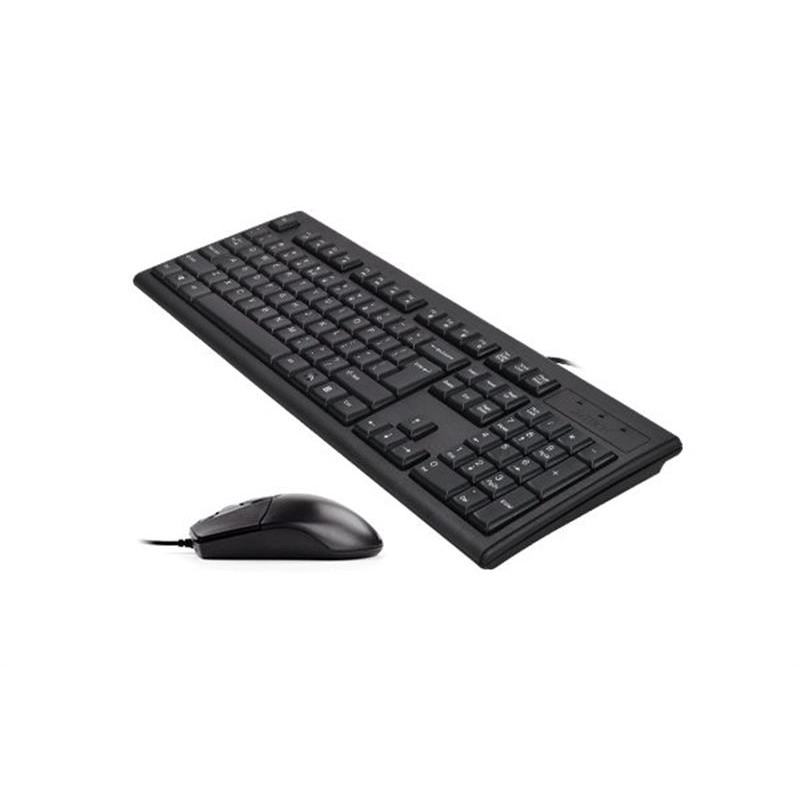 Комплект (клавіатура, мишка) A4Tech KR-8372S Black