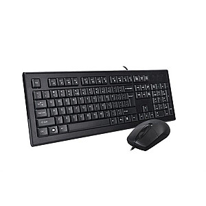 Комплект (клавіатура, мишка) A4Tech KR-8572S Black