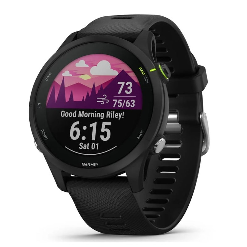 Смарт-годинник Garmin Forerunner 255 Music Black (010-02641-48)