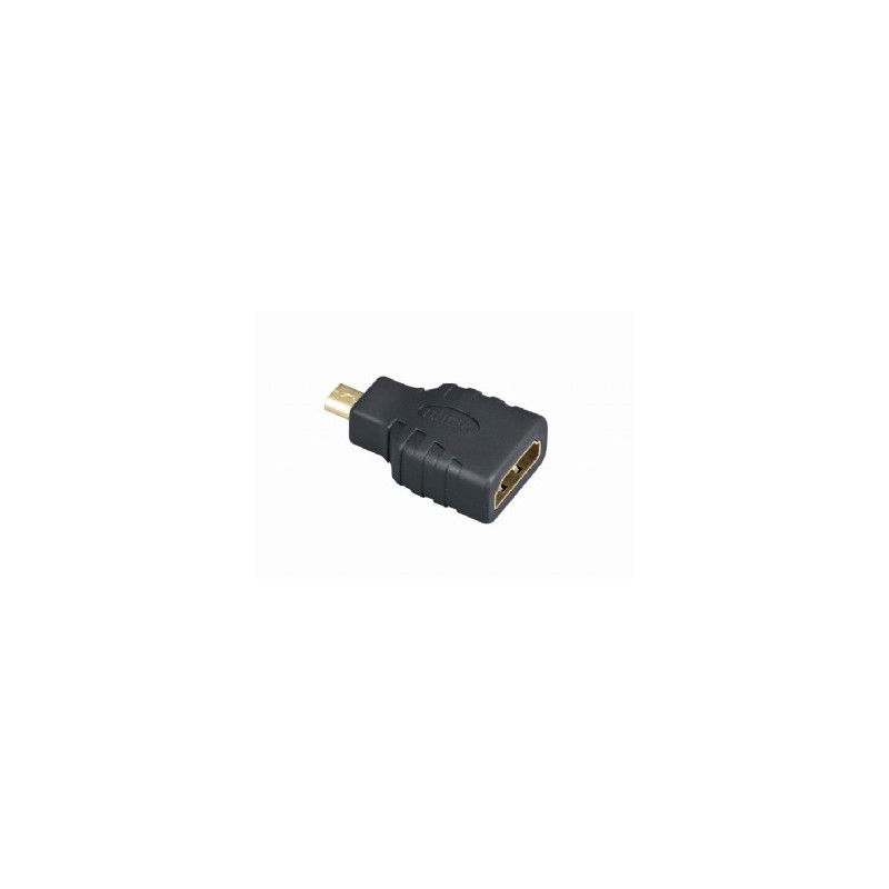 Адаптер Cablexpert HDMI - microHDMI (F/M), чорний (A-HDMI-FD)