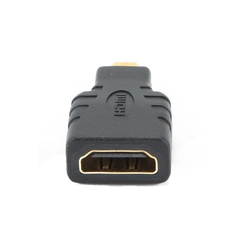 Адаптер Cablexpert HDMI - microHDMI (F/M), чорний (A-HDMI-FD)