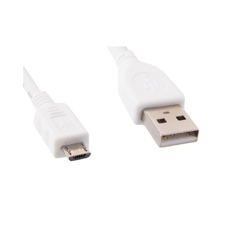 Кабель Cablexpert USB - micro USB V 2.0 (M/M), 0.5 м, білий (CCP-mUSB2-AMBM-W-0.5M)