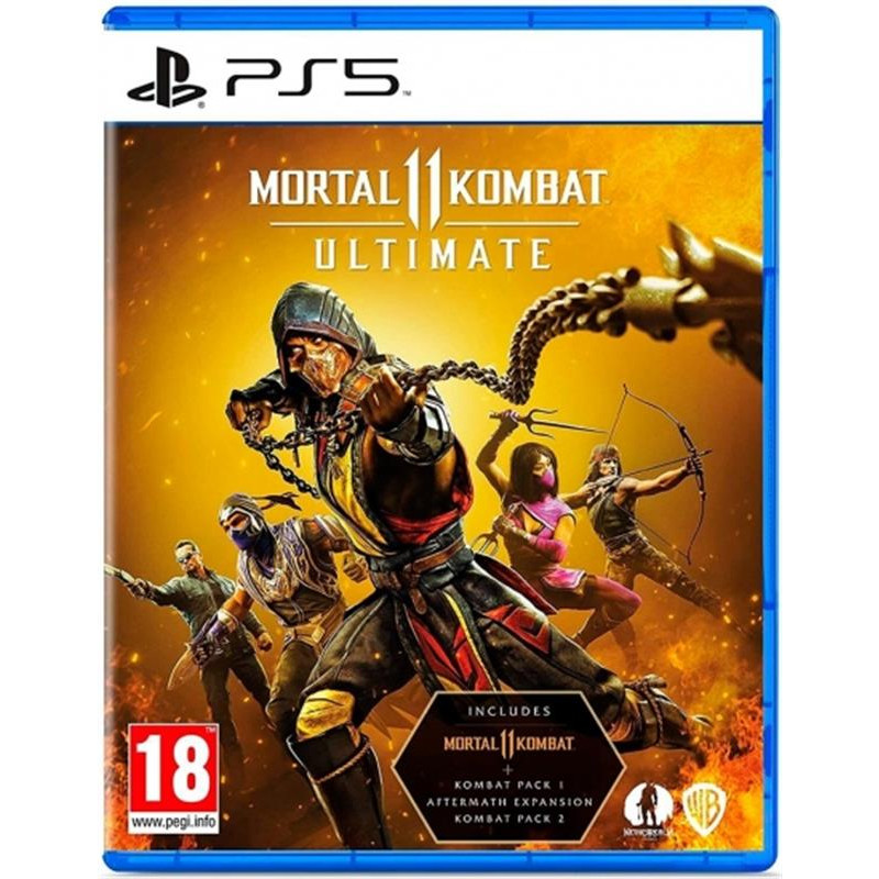 Гра Mortal Kombat 11 Ultimate Edition для Sony PlayStation 5, Russian subtitles,  Blu-ray (5051895413210)