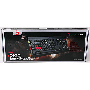 Клавіатура A4Tech Bloody Q100 Ukr Black