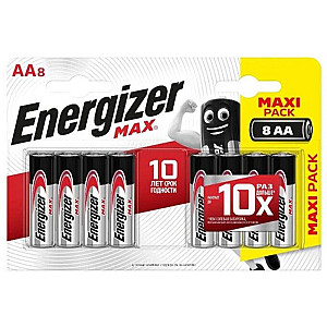 Батарейка Energizer AA MAX 4+4 шт