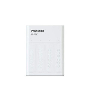 Зарядний пристрій Panasonic USB in/out з функцією Power Bank+4AA 2000 mAh