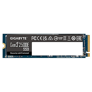Накопичувач SSD 500GB Gigabyte Gen3 2500E M.2 PCIe NVMe 3.0 x4 3D TLC (G325E500G)