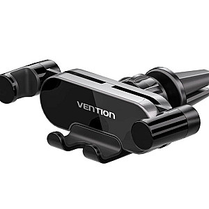 Автомобільний тримач для телефону "автозажимний" Vention триконтактний з сірою перекладиною (KCEHO)