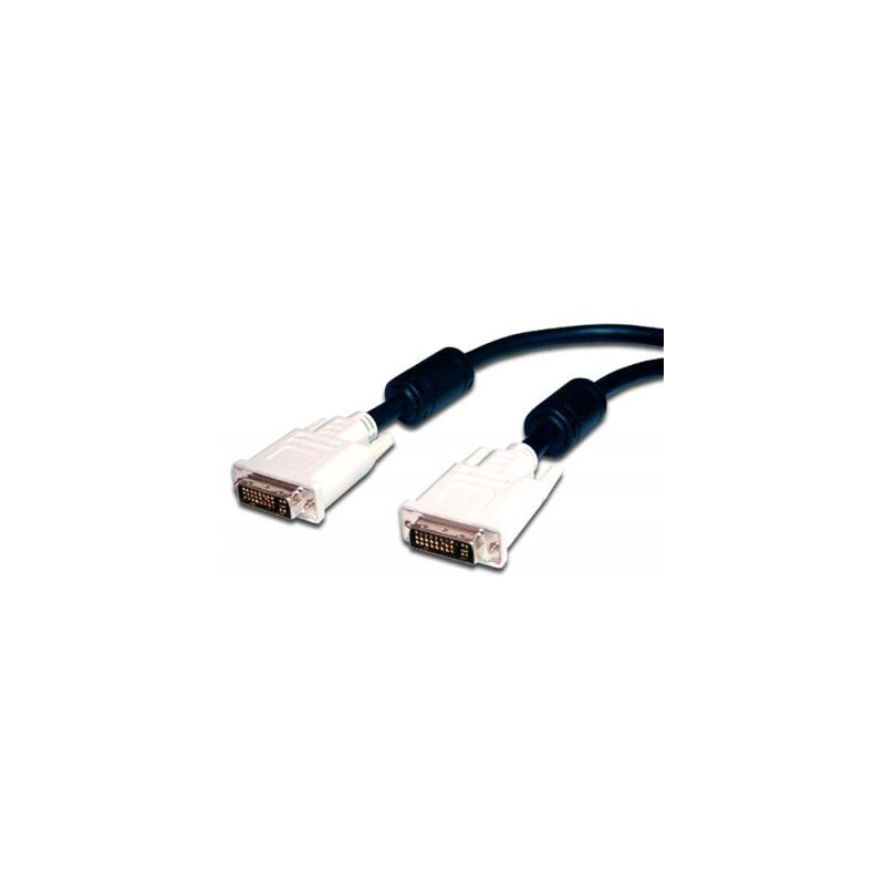 Кабель ATcom DVI - DVI (M/M), 24/24, 10 м, Black/White (10702)