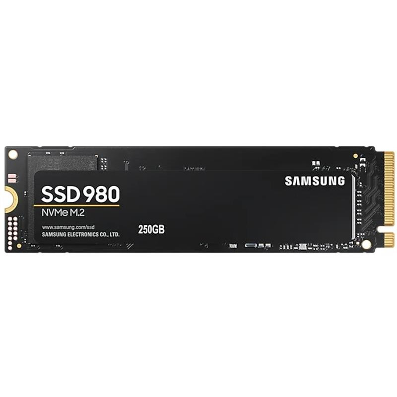 Накопичувач SSD  250GB Samsung 980 M.2 PCIe 3.0 x4 NVMe V-NAND MLC (MZ-V8V250BW)