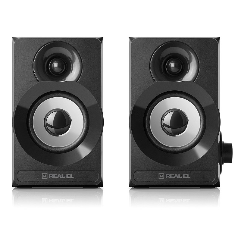 Акустична система REAL-EL S-200 Black