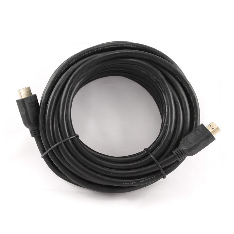 Кабель Cablexpert HDMI - HDMI V 1.4 (M/M), 7.5 м, чорний (CC-HDMI4-7.5M) пакет
