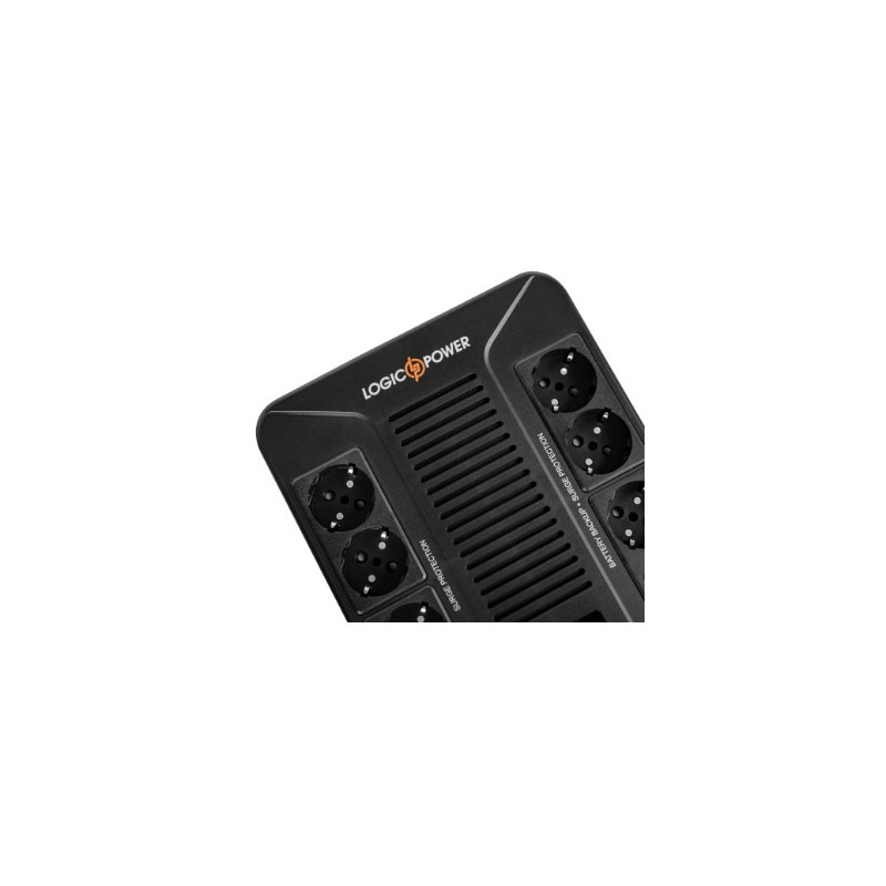 Джерело безперебійного живлення LogicPower LP-UL600VA-8PS