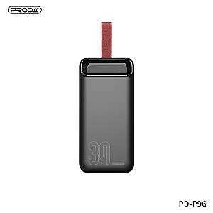 Універсальна мобільна батарея Proda PD P-96 30000mAh Black (PRD-PD-96-BK)