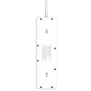 Фільтр живлення ProLogix Premium (PR-SC5614W) 5 розеток, 6 USB AUTO ID, 2 м, білий