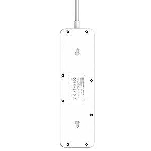 Фільтр живлення ProLogix Premium (PR-SC5415W) 5 розеток, 4 USB (1 PD +1 QC3.0 +2 AUTO ID), 2 м, білий