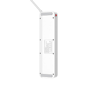 Фільтр живлення ProLogix Premium (PR-SC4408W) 4 розетки, 4 USB, 2 м, з вимикачами, білий