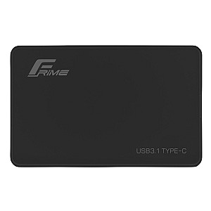 Зовнішня кишеня Frime SATA HDD/SSD 2.5", TYPE C(USB3.1), Plastic, Black (FHE10.25U31)