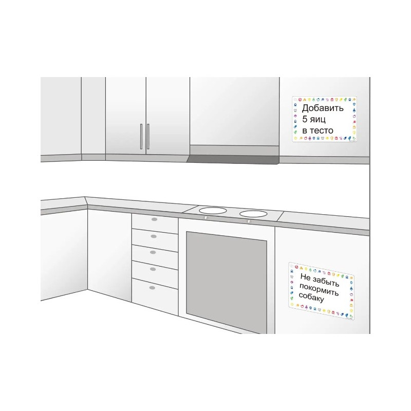 Дошка самоклеюча Agent Memo Board 29.7x20.9 (7010000)