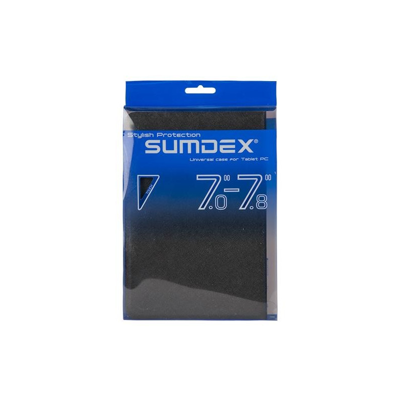 Чохол-книжка Sumdex універсальний 7" Black (TCC-700BK)