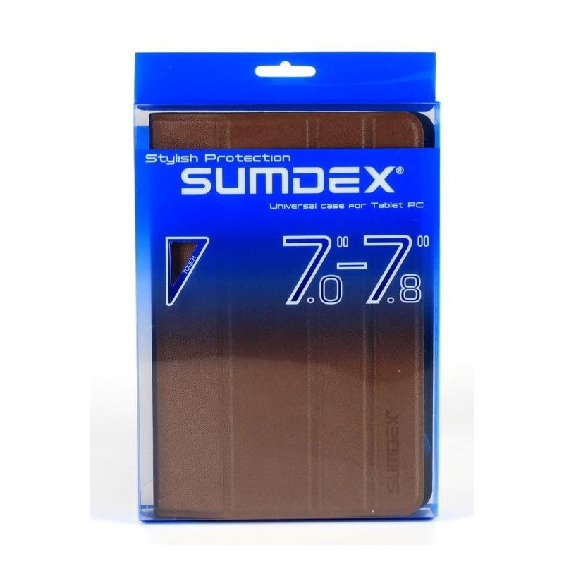 Чохол-книжка Sumdex універсальний 7" Red (TCC-700RD)