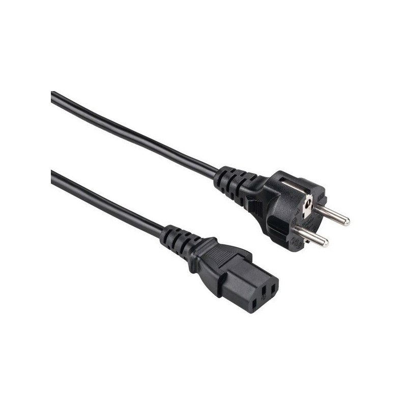 Кабель живлення 1stCharger 220В CEE 7/7 - IEC C5 real 3*0.75mm3 CU 1,5м (PC-186-5075CU)