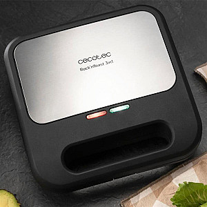 Бутербродниця Cecotec Rock`nToast 1000 3in1 (CCTC-03203)