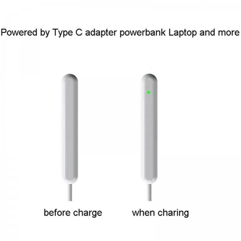 БЗП Goojodoq Wireless Magnetic 1W Type-C для стилуса Apple Pencil 2 White (1005004911171547W)