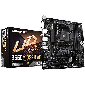 Материнська плата Gigabyte B550M DS3H AC Socket AM4