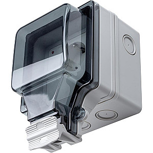 Водонепроникна розумна розетка TUYA Wi-Fi, EU (HS081379)