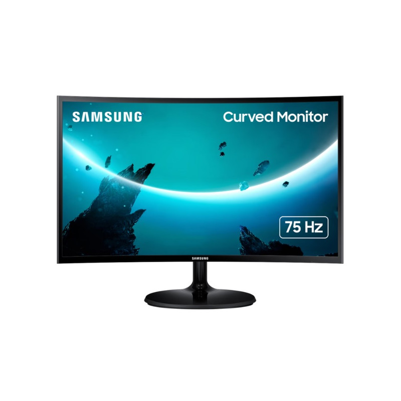 Монiтор Samsung 27" LS27C360 (LS27C360EAIXCI) Curved VA Black