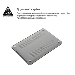 Чохол для ноутбука Armorstandart Air Shell для Apple MacBook M1 Pro 14 (A2442) Transparent (ARM60615)