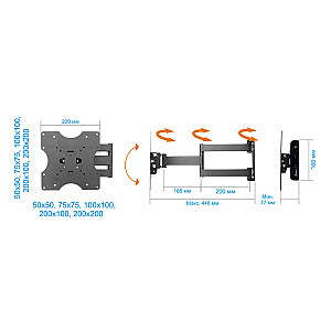 Кронштейн КВАДО К-42