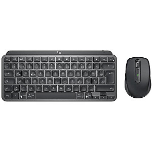Комплект (клавіатура, миша) бездротовий Logitech MX Keys Mini Combo for Business Graphite US (920-011061)
