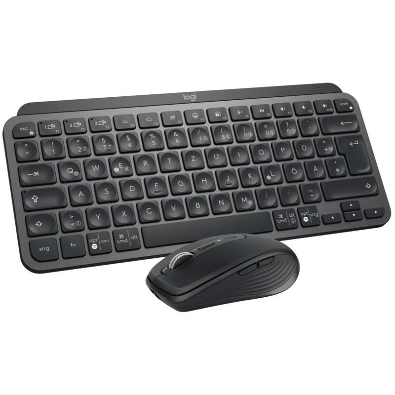 Комплект (клавіатура, миша) бездротовий Logitech MX Keys Mini Combo for Business Graphite US (920-011061)