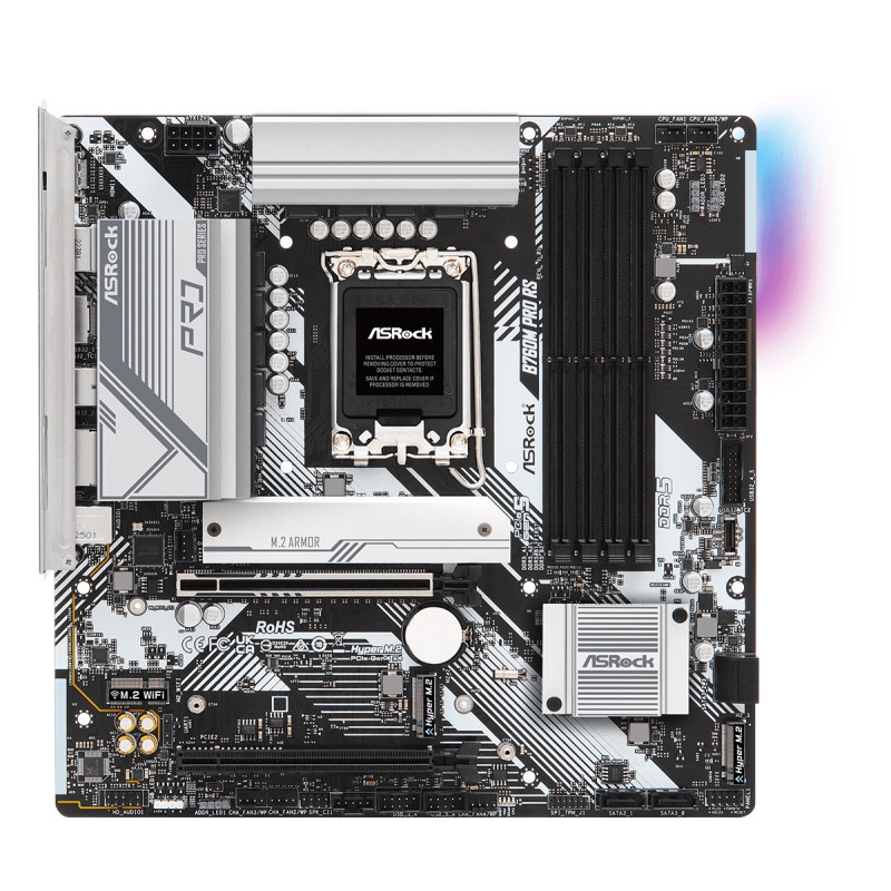 Материнська плата ASRock B760M Pro RS Socket 1700
