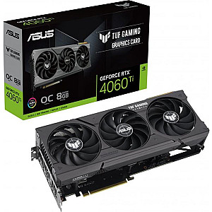 Відеокарта GF RTX 4060 Ti  8GB GDDR6 TUF Gaming OC Asus (TUF-RTX4060TI-O8G-GAMING)