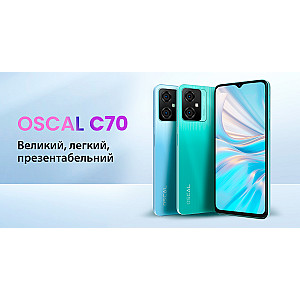 Смартфон Oscal C70 6/128GB Dual Sim Blue