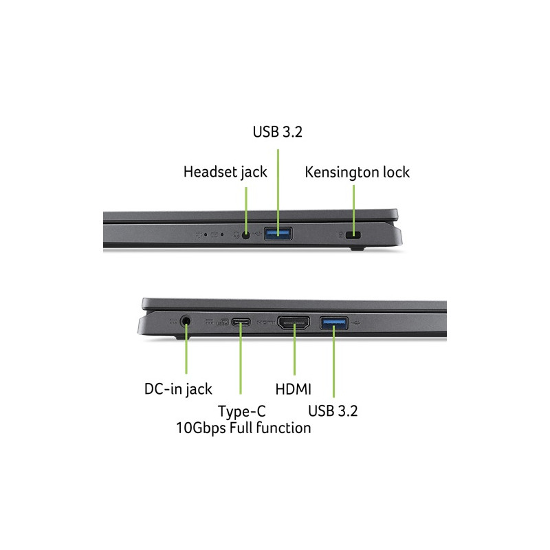 Ноутбук Acer Extensa 15 EX215-23-R0ZZ (NX.EH3EU.004) Steel Gray