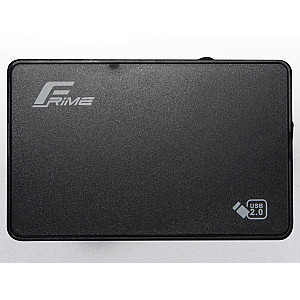 Зовнішня кишеня Frime SATA HDD/SSD 2.5", USB 2.0, Plastic, Black (FHE10.25U20)